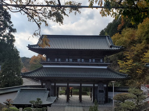 結願の大窪寺の紅葉が見ごろ 結願の大窪寺の紅葉が見ごろ