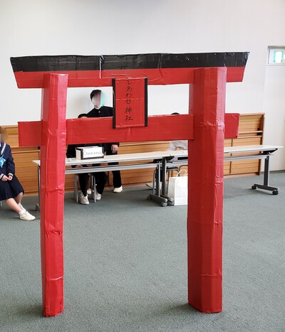 中学生に声をかけられて、楽しいワークショップ 中学生に声をかけられて、楽しいワークショップ