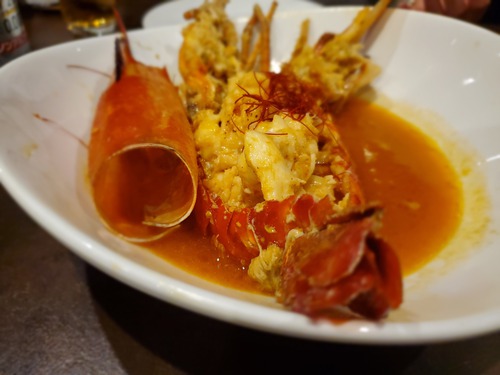 スリランカのエビとカニ料理のプチ新年会 スリランカのエビとカニ料理のプチ新年会