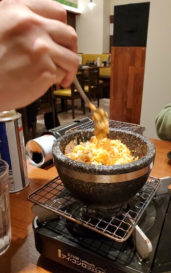 ぶらりと入った店は韓国料理「韓激」 ぶらりと入った店は韓国料理「韓激」