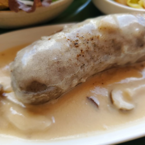 猪と鹿肉のジビエソーセージランチ 猪と鹿肉のジビエソーセージランチ