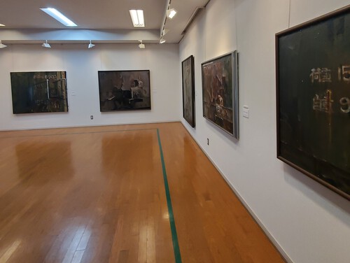 友人の遺作展に行く。 友人の遺作展に行く。