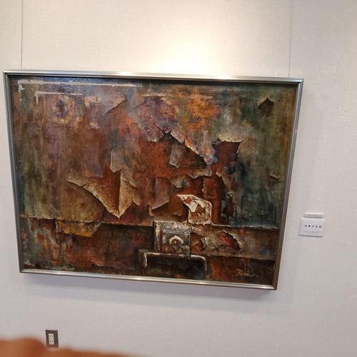 友人の遺作展に行く。 友人の遺作展に行く。
