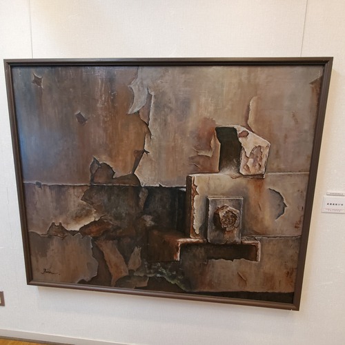 友人の遺作展に行く。 友人の遺作展に行く。