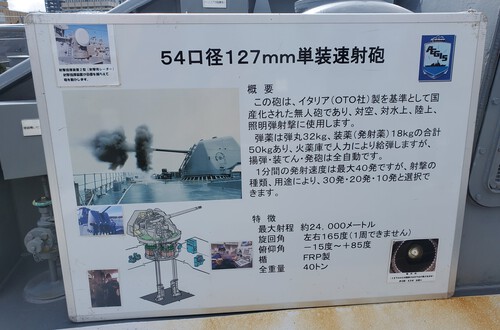 海上自衛隊の護衛艦「みょうこう」見学 海上自衛隊の護衛艦「みょうこう」見学