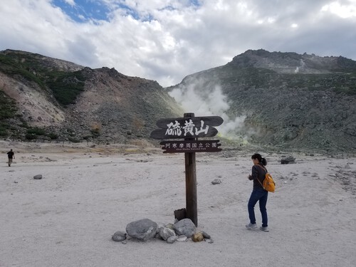 裏摩周湖、硫黄山、屈斜路湖砂場、見幌峠 裏摩周湖、硫黄山、屈斜路湖砂場、見幌峠