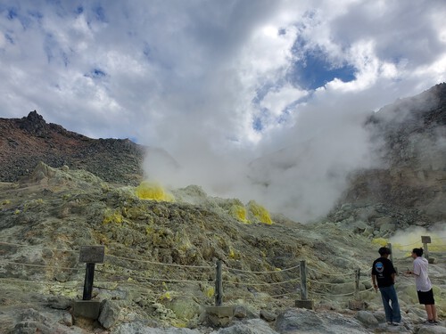 裏摩周湖、硫黄山、屈斜路湖砂場、見幌峠 裏摩周湖、硫黄山、屈斜路湖砂場、見幌峠