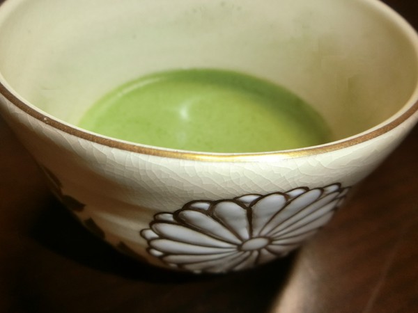 ランチ後に出るお抹茶とぜんざいが人気の岩崎荘 ランチ後に出るお抹茶とぜんざいが人気の岩崎荘