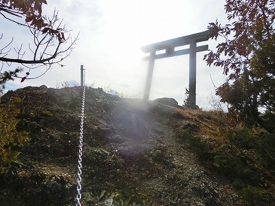 嶽山にビビった二人 嶽山にビビった二人