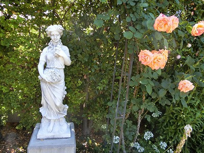 薔薇の花園におじゃましました。 薔薇の花園におじゃましました。