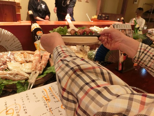 昨日が開店の炉端焼き「弁慶」 昨日が開店の炉端焼き「弁慶」