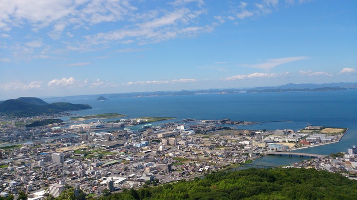 高松市が一望・美しい時間