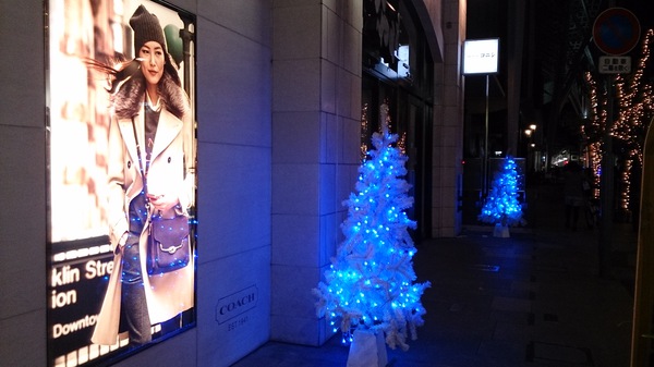12月の夜の街は・・・