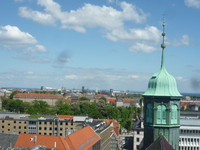塔からコペンハーゲンの街が一望