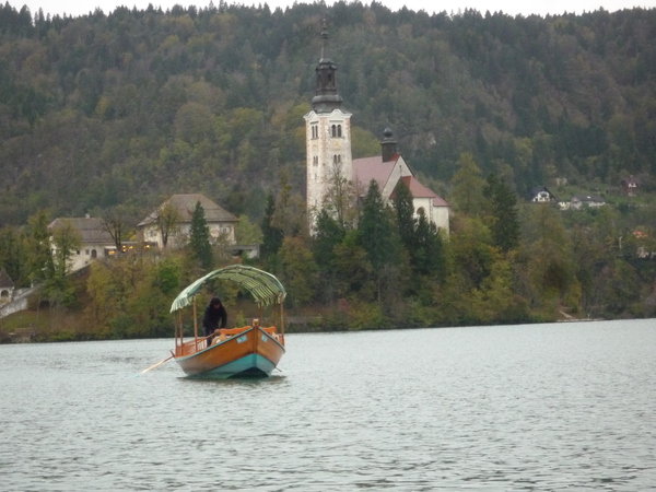 スロベニアの旅　『ブレッド湖』