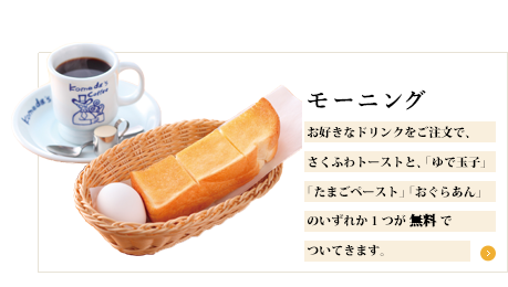 コメダ珈琲モーニングで選んだのは・・・ コメダ珈琲モーニングで選んだのは・・・