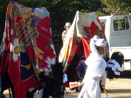 笑顔集合の秋祭り