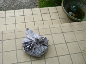 玄関に・・・・。