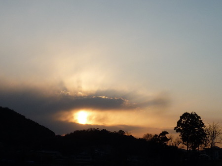夕陽とワタシ