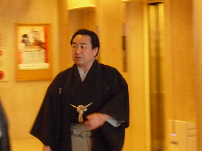 こんぴら歌舞伎役者と同じお宿でした。