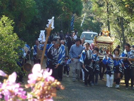 笑顔集合の秋祭り