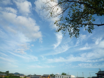あの空の向こうには・・・