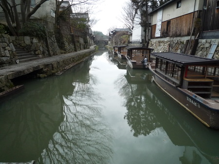 卒業旅行は、琵琶湖方面