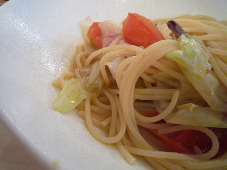 昨夜のディナーは、カフェ ヴィオレッタで