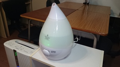 加湿器出しました! 加湿器出しました!