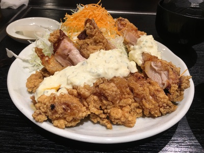 チキン南蛮定食@田子作 チキン南蛮定食@田子作