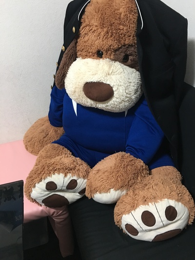 服を着ましたよ。 服を着ましたよ。
