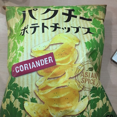 パクチーポテトチップス パクチーポテトチップス