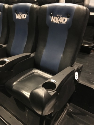 TOHO シネマズのMX4D TOHO シネマズのMX4D