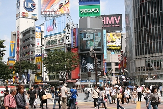 おのぼり丸出し渋谷へ