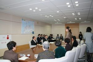 真鍋知事との懇談会