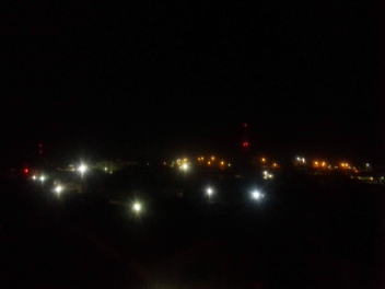 岡山の夜景。