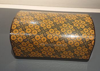 中村芳弘「乾漆色切漆華文箱」 1 中村芳弘「乾漆色切漆華文箱」 1