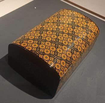 中村芳弘「乾漆色切漆華文箱」3 中村芳弘「乾漆色切漆華文箱」3