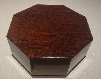 濱本孝志 欅造八角箱 濱本孝志 欅造八角箱