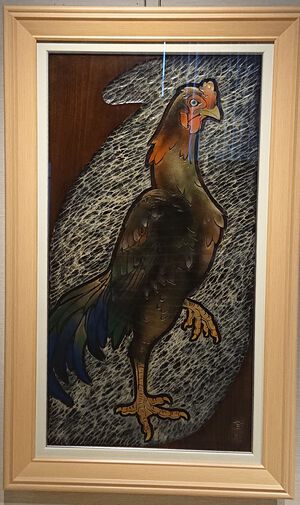 曽根木彫教室展 作品2 曽根木彫教室展 作品2