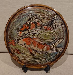 曽根木彫教室展 作品1 曽根木彫教室展 作品1