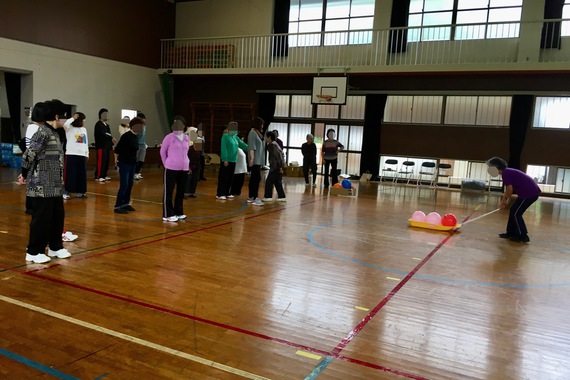 多和地区JA女性部 秋の運動会 多和地区JA女性部 秋の運動会