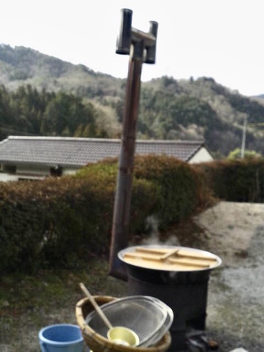 寒の味噌作り 寒の味噌作り