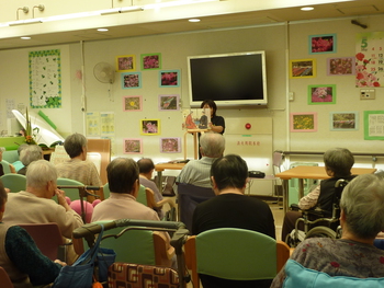 読み聞かせボランティアさん来園