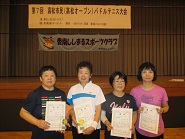 第７回高松市民（高松オープン）パドルテニス大会