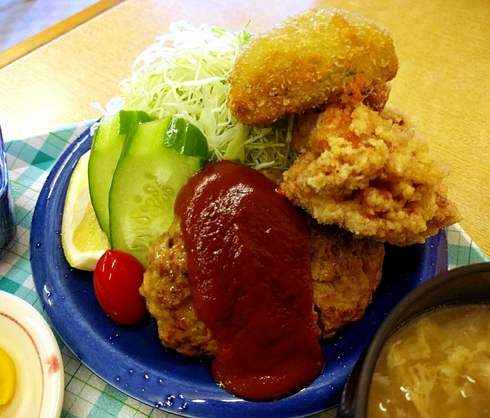 かあさん定食 おひるや かあさん定食 おひるや