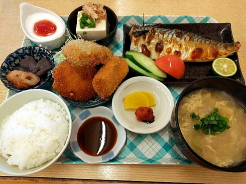 かあさん定食 おひるや かあさん定食 おひるや