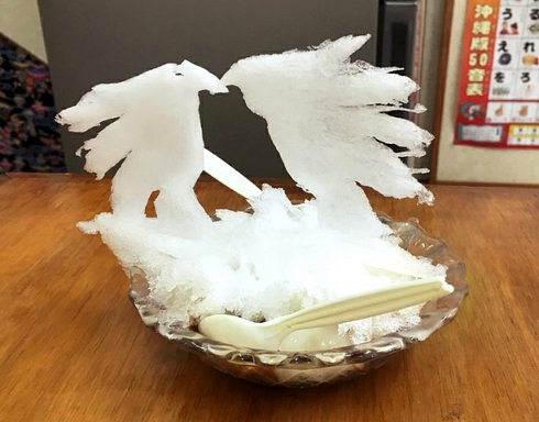 沖縄/米八そば(カキ氷アート) 沖縄/米八そば(カキ氷アート)