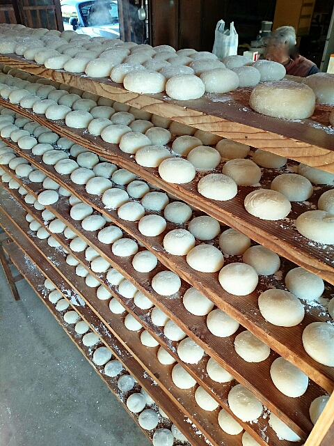 餅つきでしたー! 餅つきでしたー!