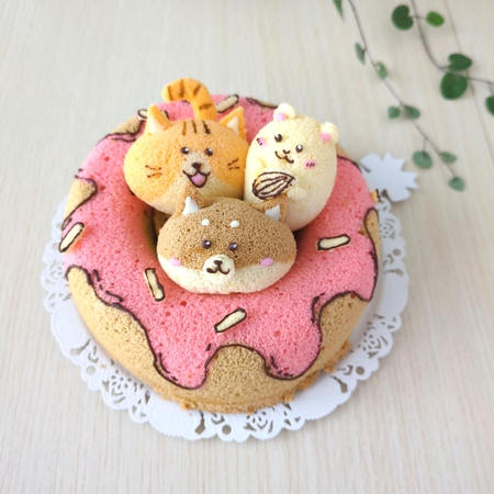 デコシフォンケーキ デコシフォンケーキ